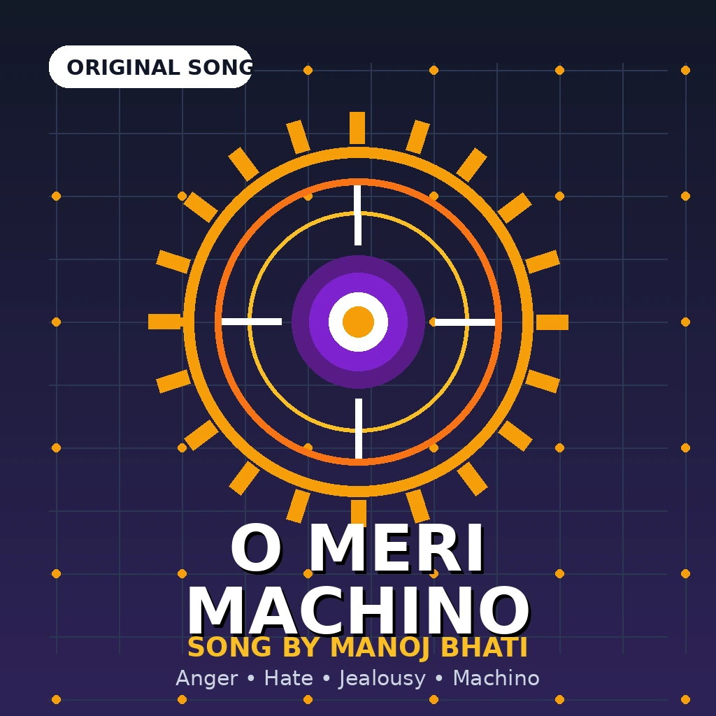 O Meri Machino song artwork